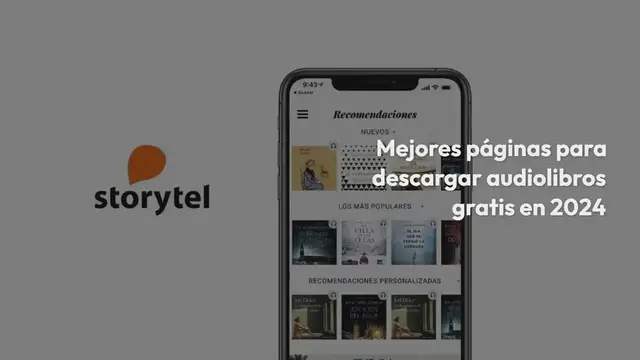 Video thumbnail for Mejores páginas para descargar audiolibros gratis en 2024