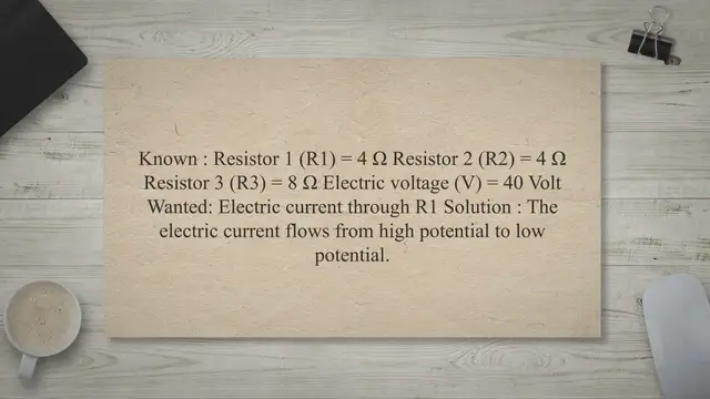 Video thumbnail for Simple DC circuits – problems and solutions
