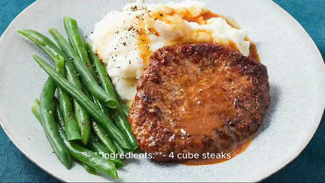 Video thumbnail for cube steak recipe