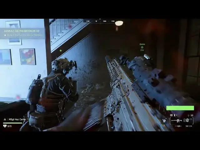 'Video thumbnail for Battlefield 6 - Mission 5 No Sleep: Clear The Townhouses: Breach Wall | Assist Quebec | Give Cover'