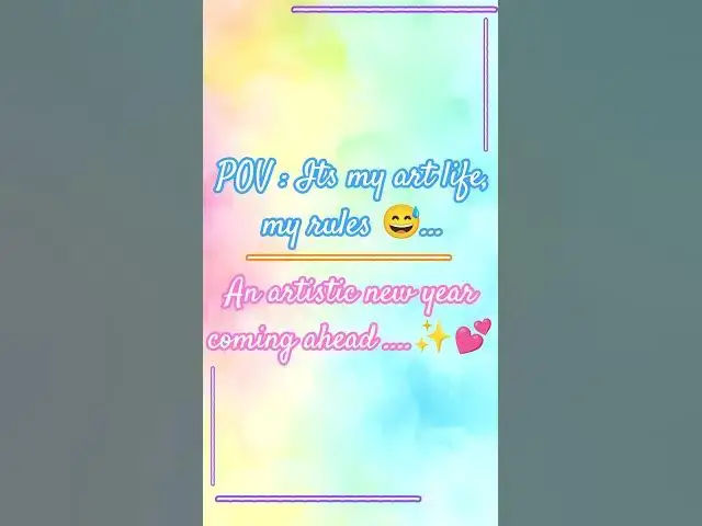 Video thumbnail for Am I New Year Ready? 🤯🙂 Reality of Artist Student 😅 #artistlife #artistlove #newyear #2026 #student