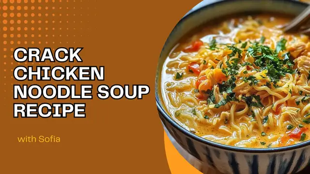 Video thumbnail for Crack Chicken Noodle Soup Recipe