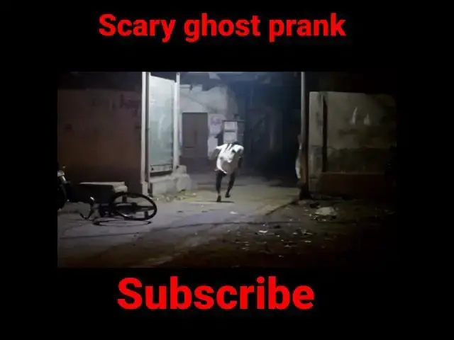 Video thumbnail for Ghost prank with cyclists | scary prank | bhoot prank
