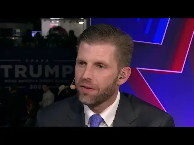 Video thumbnail for 'Do Not Do That' - Eric Trump Drops Bombshell About His Dad's Plans