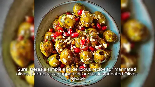 Video thumbnail for Herb-Infused Olive Delight