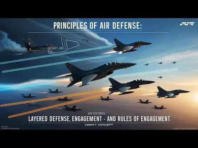 Video thumbnail for The Principles of Air Defense: Layered Defense, Engagement Zones, and Rules of Engagement