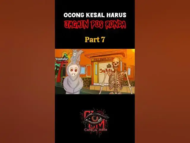 'Video thumbnail for #misteri #animasi #cakryeanimasi #cahayamata #kartunjadul #animasilucu #animation #jinpenunggu'