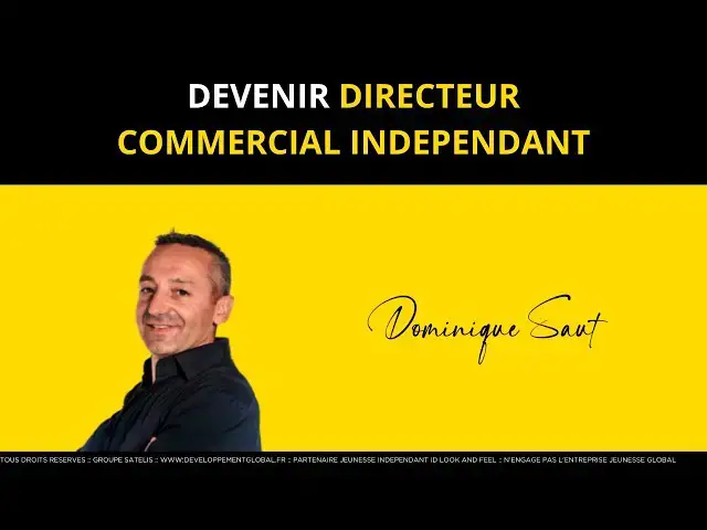 'Video thumbnail for Comment Devenir Directeur Commercial Indépendant ?'