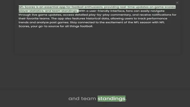 Video thumbnail for player statistics, and team standings. With a user-friendly interface, fans can easily navigate through live game updates, access detailed play-by-play commentary, and receive notifications for their favorite teams. The app also features