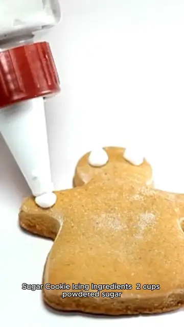 Video thumbnail for sugar cookie icing recipe