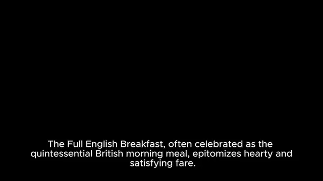 Video thumbnail for Full English Breakfast