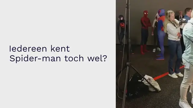 Video thumbnail for Spider-Man across the Spider-verse, een geweldige tekenfilm