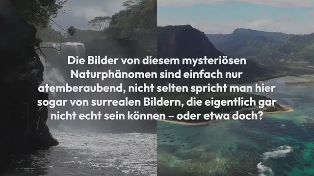 Video thumbnail for Unterwasser-Wasserfall vor Mauritius Gibt es dieses einzigartige Naturphänomen wirklich?