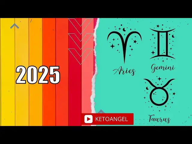 Video thumbnail for Lucky Colors for 2025: Aries, Taurus, Gemini – video blog