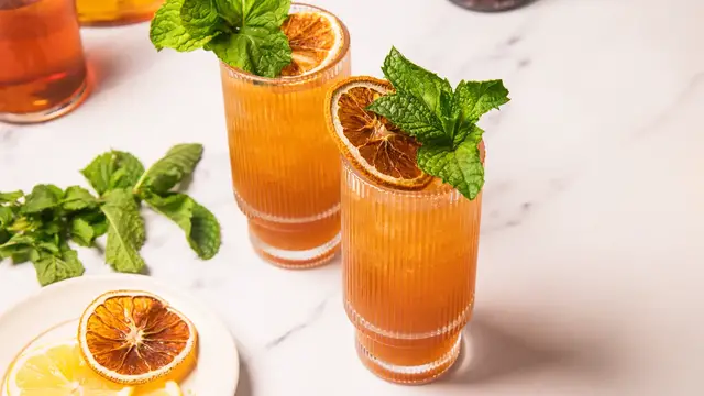 Video thumbnail for Sweet Tea Whiskey Smash Recipe