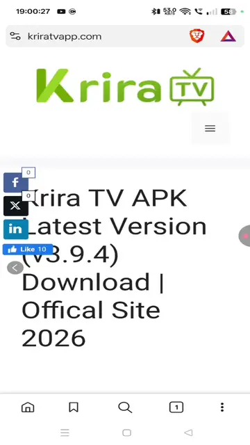 Video thumbnail for Krira TV app apk download