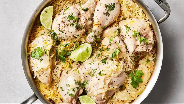 Video thumbnail for chicken and rice recipe