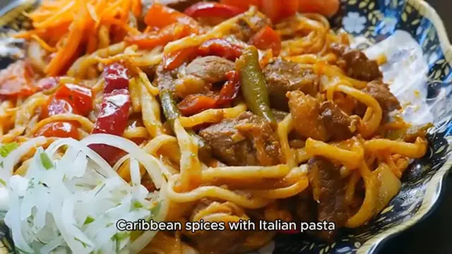 Video thumbnail for Haitian Spaghetti Recipe _ A Unique Spin on the It