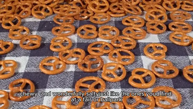 Video thumbnail for soft pretzel recipe