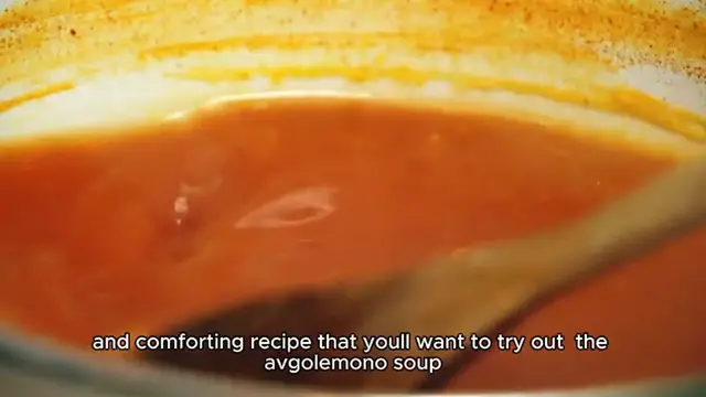 Video thumbnail for avgolemono soup recipe