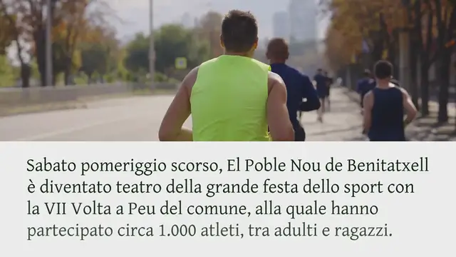 'Video thumbnail for Juan Antonio Fernández e Andrea Abad vincono la VII Volta a Peu de Benitatxell:'