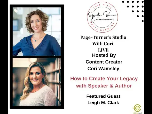 Video thumbnail for 204. How To Create Your Legacy With Speaker & Author Leigh M. Clark