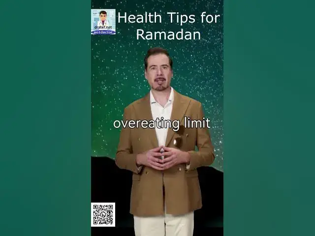 Video thumbnail for health tips for Ramadan #ramadan #fasting  #healthtips #healthy #diet