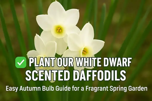 'Video thumbnail for 🎥 ✅ “Plant Our White Dwarf Scented Daffodils 🌼🌱 | Easy Autumn Bulb Guide for a Fragrant Spring Garden 🌿✨”'