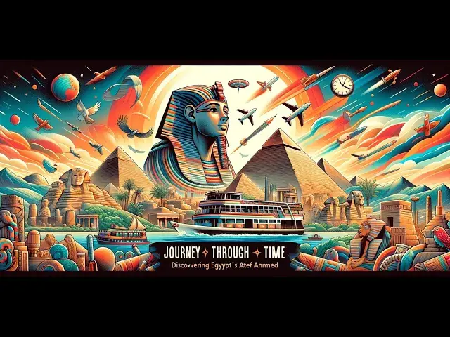 Video thumbnail for Journey Through Time Discovering Egypt's Wonders Illustrated by Dr Atef Ahmed  #GizaPyramids,#KingTu