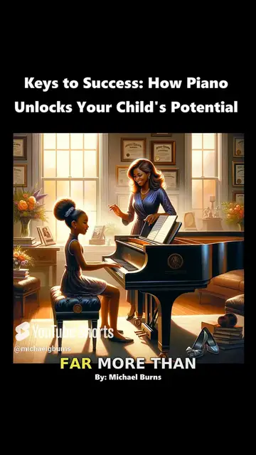 'Video thumbnail for Piano Lessons: Nurturing Success Beyond Music'