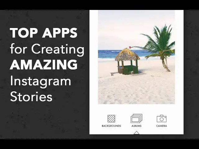 'Video thumbnail for Best APPS to Create AMAZING Instagram Stories'