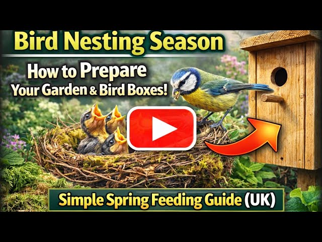 Video thumbnail for Bird Nesting Season | How to Prepare Your Garden and Bird Boxes