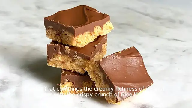 Video thumbnail for Peanut Butter Rice Krispie Bars