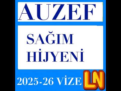 Video thumbnail for Sağım Hijyeni ve Mastitis Profilaksisi 2025-2026 Vize Soruları
