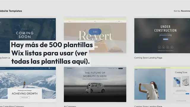 Video thumbnail for 16 ejemplos de sitios web wix que nos encantan
