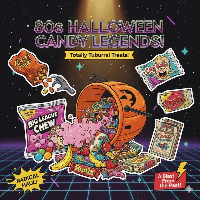 'Video thumbnail for 80s Halloween Candy'
