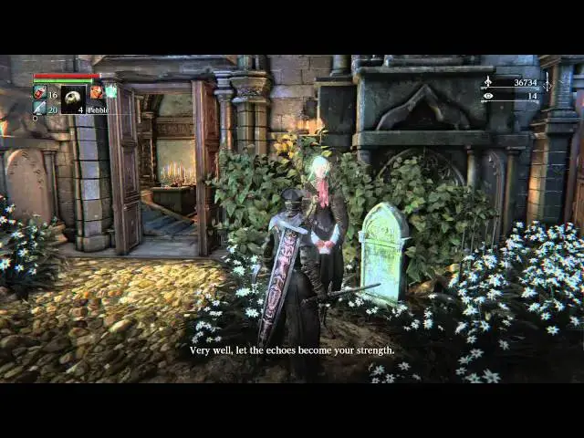 Video thumbnail for Bloodborne - Hunter's Dream: Plain Doll Moves to a Different Location (Level Up Hunter Sequence) PS4