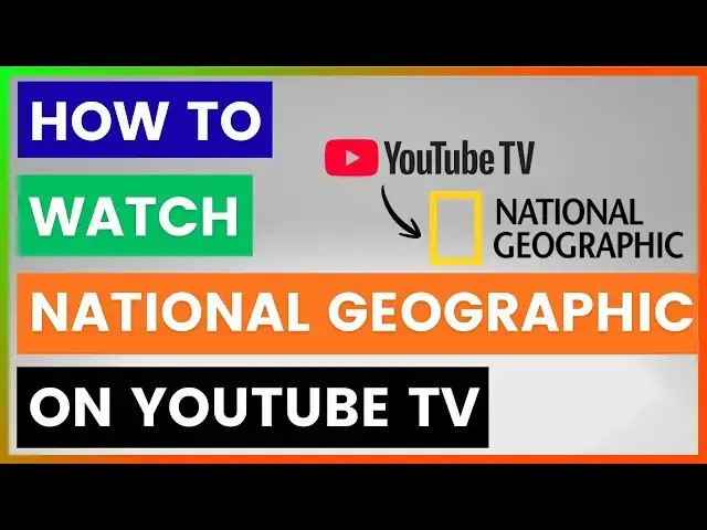 Video thumbnail for How To Watch National Geographic On YouTube TV? [in 2026]