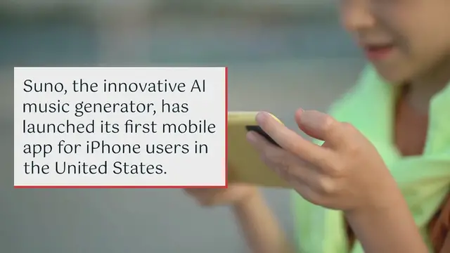 Video thumbnail for Suno Launches Mobile App for iPhone Amid Legal Controversy