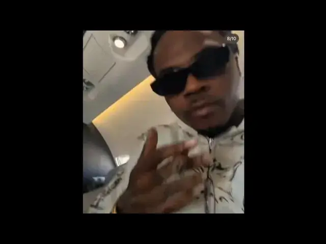 'Video thumbnail for Gunna vibing on a private jet 🔥'