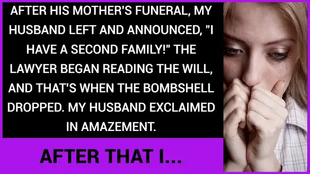 'Video thumbnail for My hubby buried his mother and went to live in another city. I found out that he had another family'