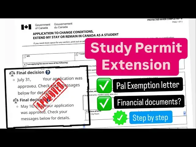Video thumbnail for How to Apply for a Study Permit Extension in Canada🇨🇦 | Step-by-Step Guide| Part -1