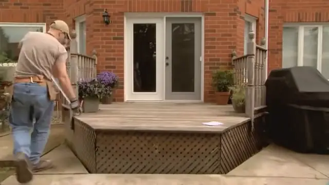 'Video thumbnail for How To Build Stairs To A Deck (The Easy Way) '