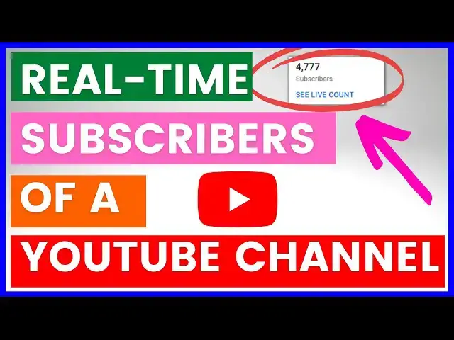 Video thumbnail for How TO Check Real Time Subscribers Of A YouTube Channel? [in 2025]