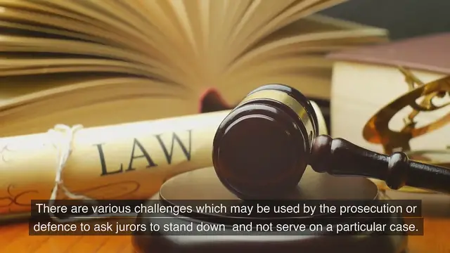 Video thumbnail for Jury challenges