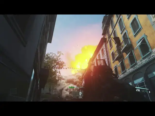 Video thumbnail for Call of Duty: Infinite Warfare - Black Sky Under Attack: Fight Way Through City Action Sequence PS4