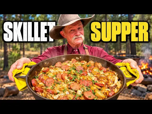 Video thumbnail for Texas Is More German Than You Think | Oktoberfest Smoked Sausage Skillet