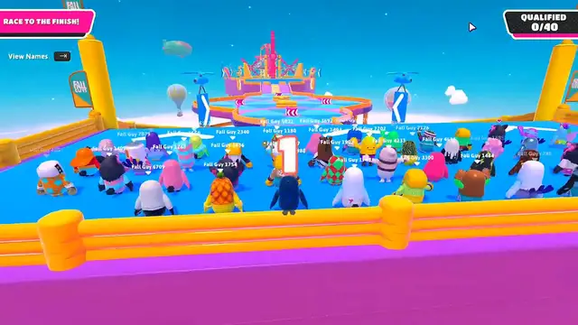 Video thumbnail for Fall Guys Gameplay - Free To Use Gameplay (1)