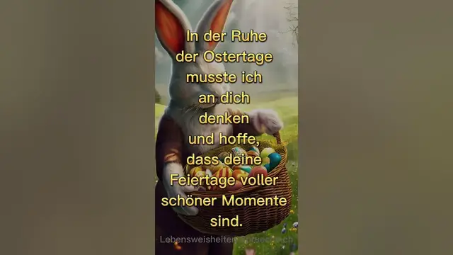 Video thumbnail for Fröhliche Ostergrüsse | Bunte & herzliche Osterwünsche | #Shorts