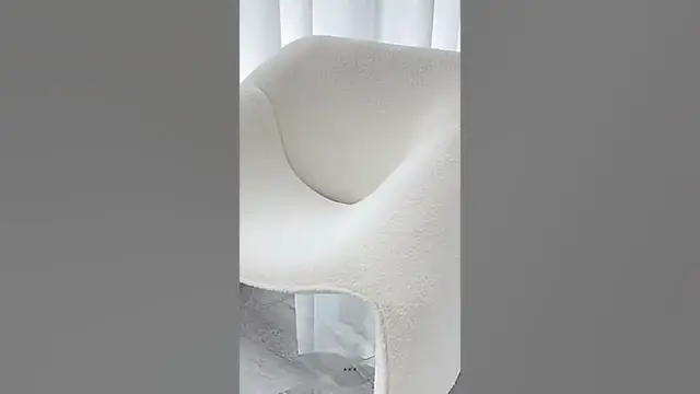 Video thumbnail for Nordic Style Designer Sofa Chair | Furniture #shorts